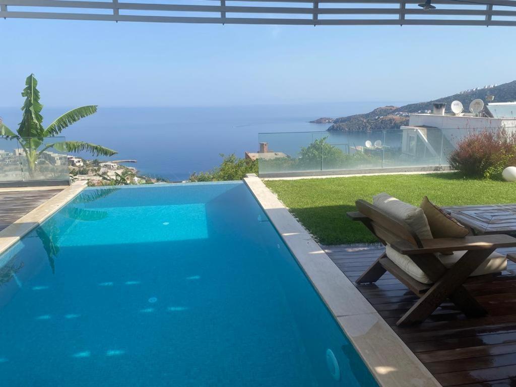 Villa Aleph-Kiralik Muestakil Havuzlu Luex Villa Бодрум Экстерьер фото