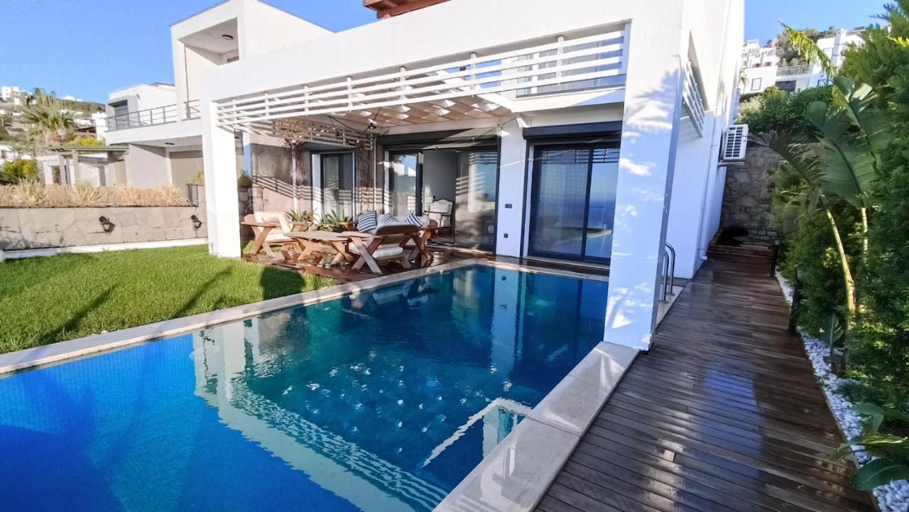 Villa Aleph-Kiralik Muestakil Havuzlu Luex Villa Бодрум Экстерьер фото