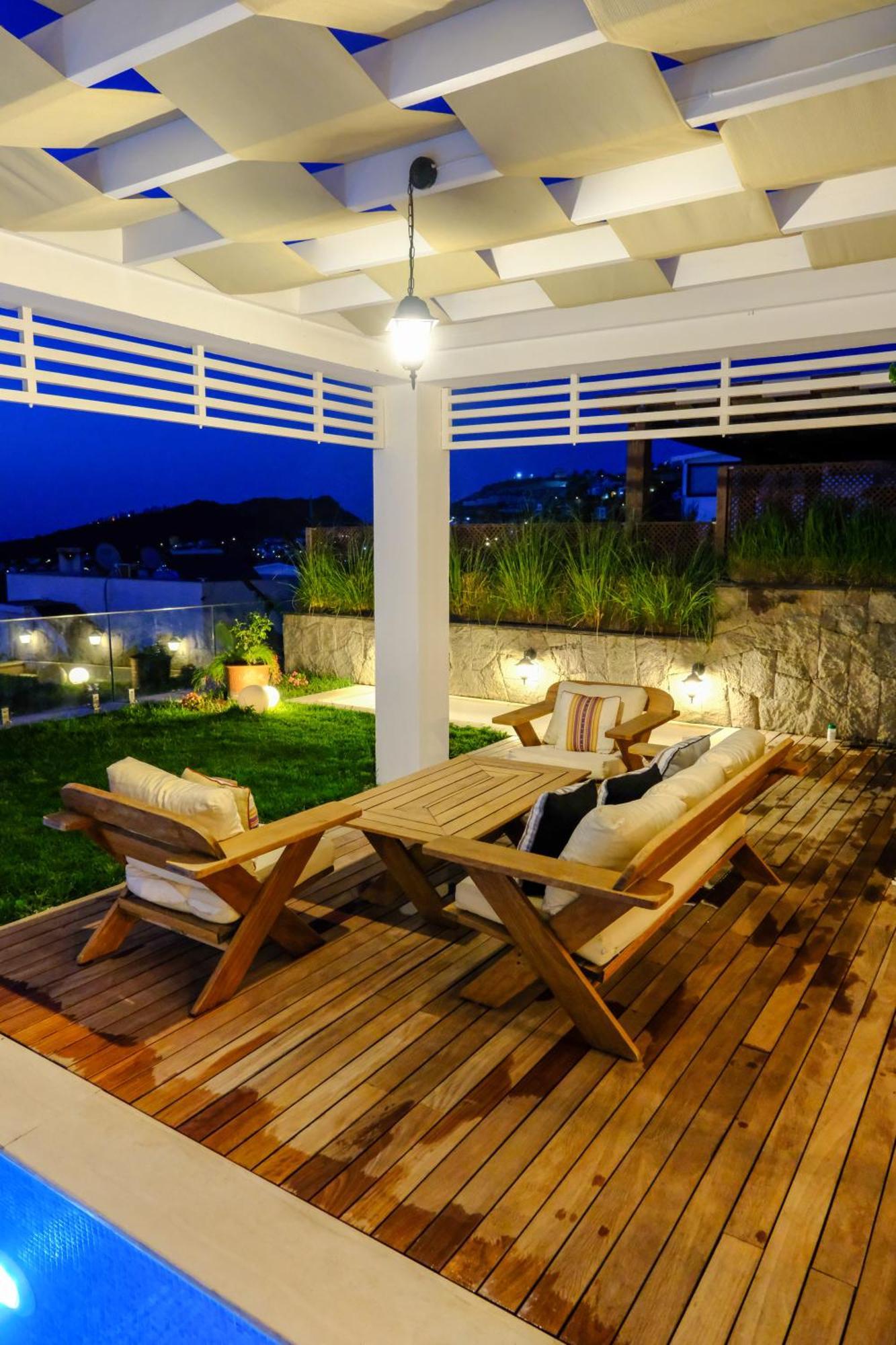 Villa Aleph-Kiralik Muestakil Havuzlu Luex Villa Бодрум Экстерьер фото