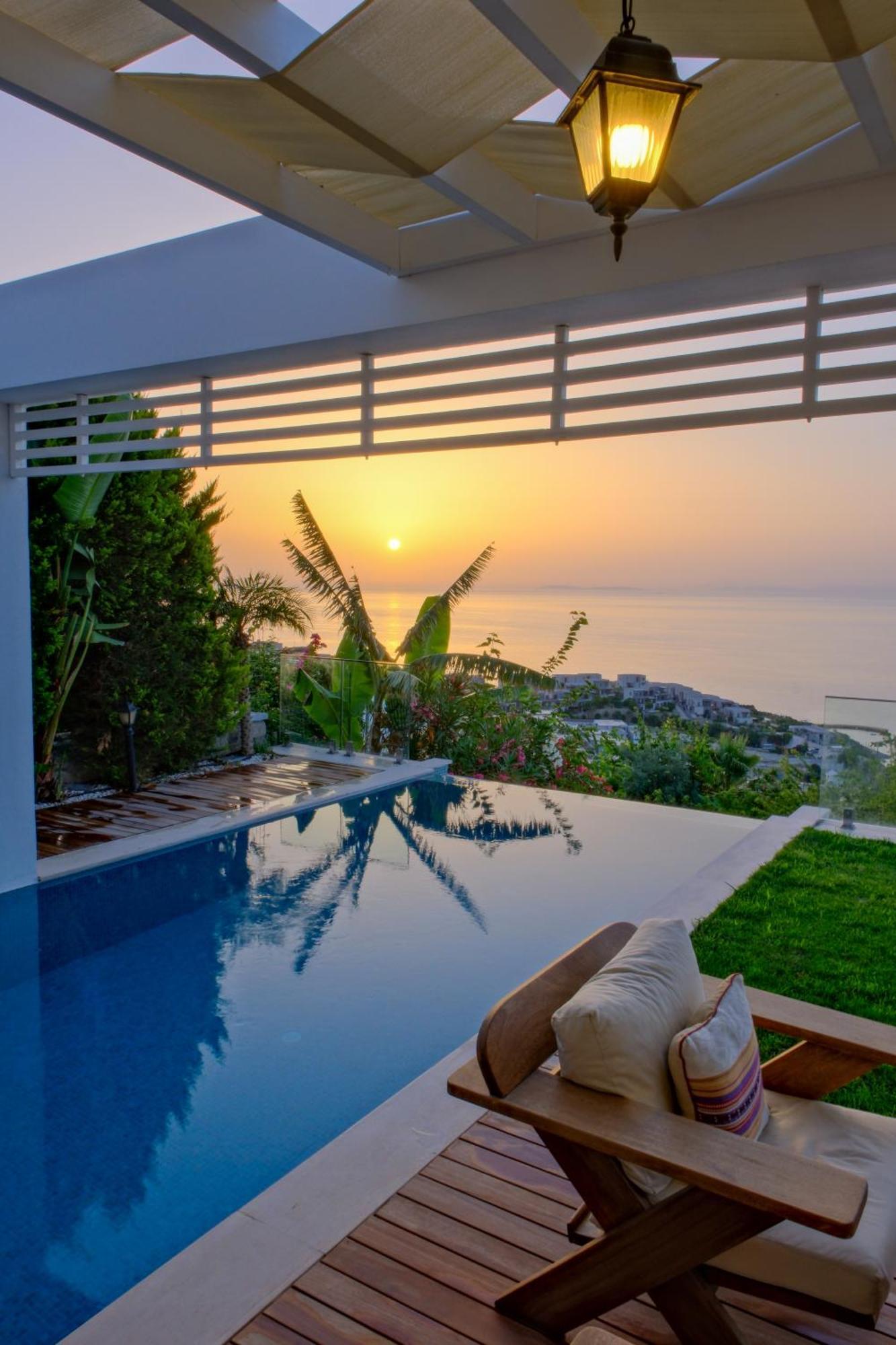 Villa Aleph-Kiralik Muestakil Havuzlu Luex Villa Бодрум Экстерьер фото