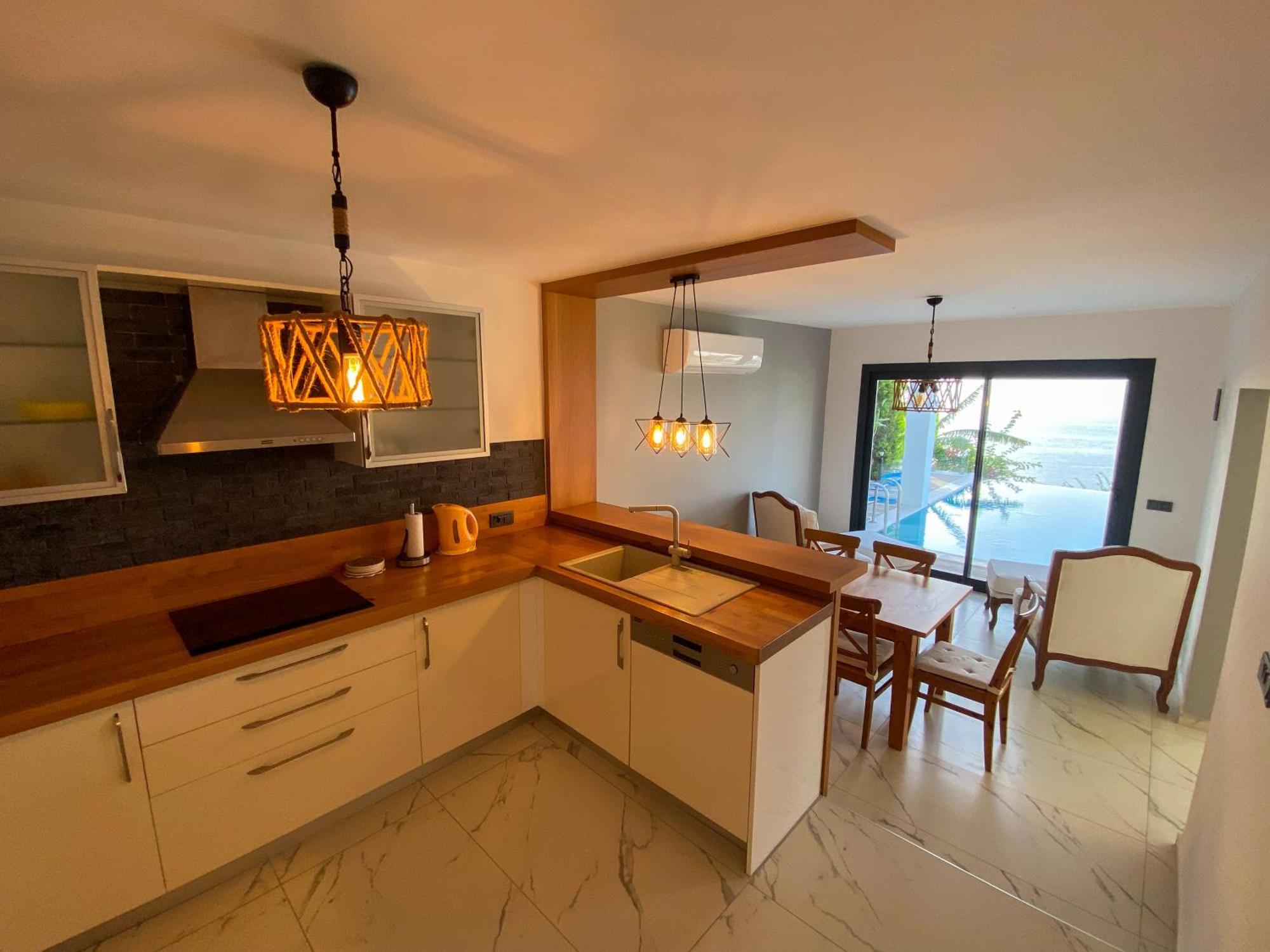 Villa Aleph-Kiralik Muestakil Havuzlu Luex Villa Бодрум Экстерьер фото