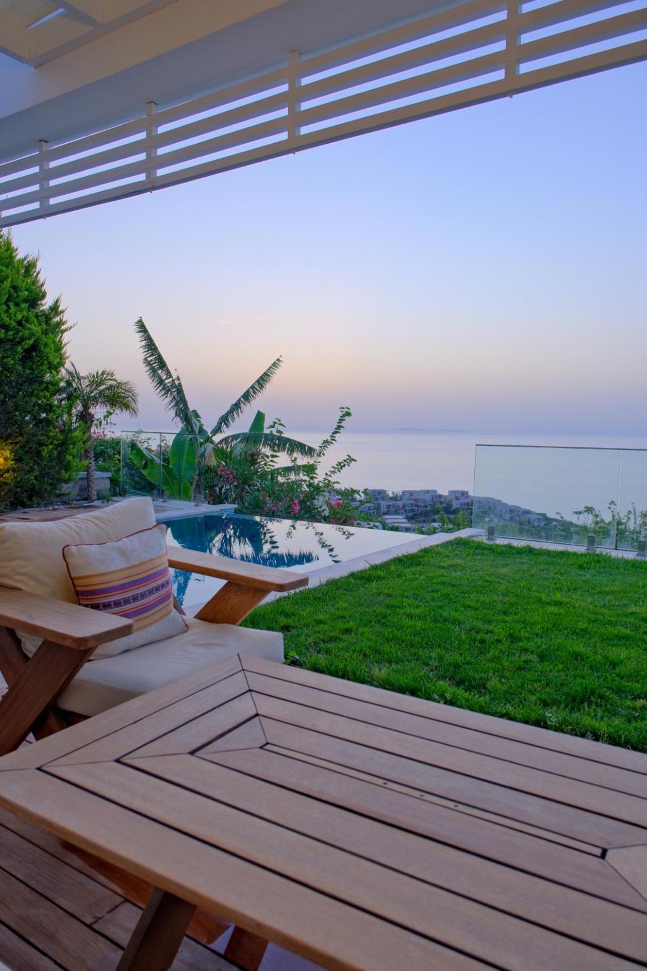 Villa Aleph-Kiralik Muestakil Havuzlu Luex Villa Бодрум Экстерьер фото